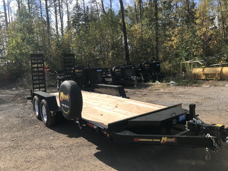 2024 Miska 18' Lowbed Float Trailer